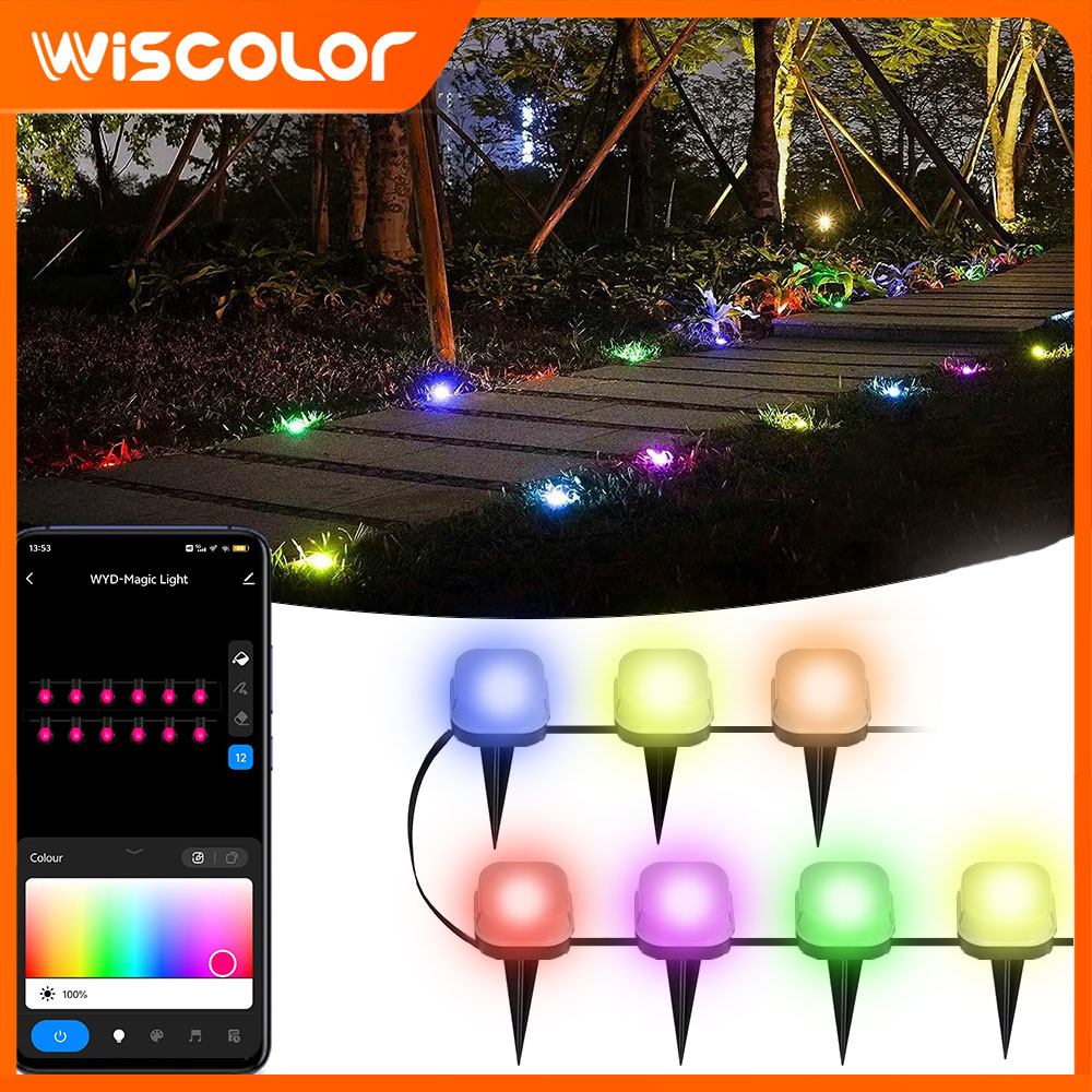 Smart Garden Offices - Lawn Light Outdoor IP65 RGB LED
