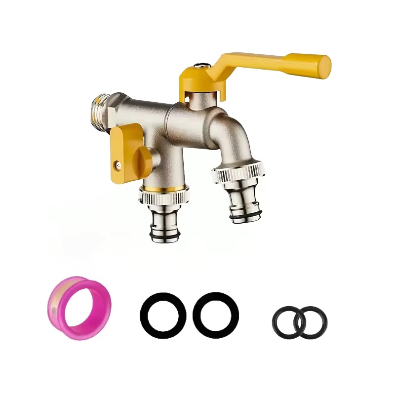 Smart Garden Water - Double outlet garden hose faucet -1/2