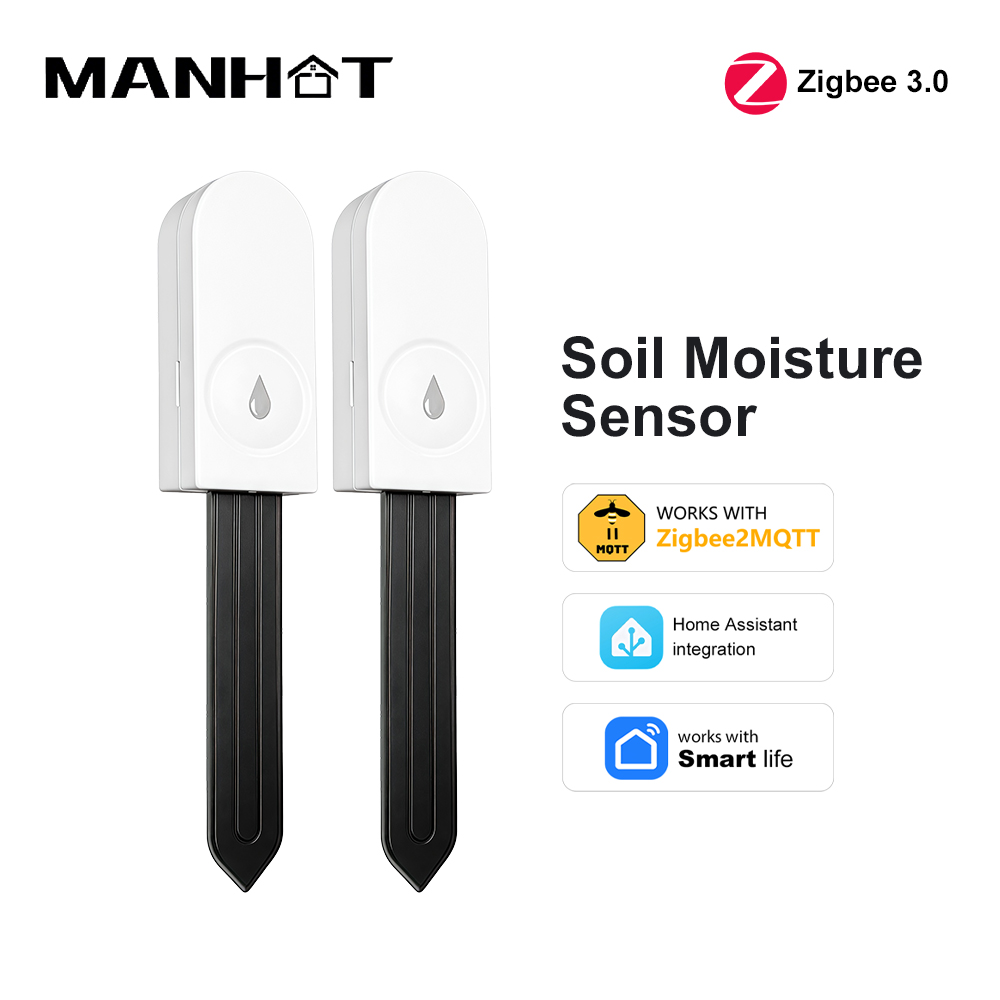 Smart Garden Products - Zigbee 3.0 Soil Moisture Sensor Temperature