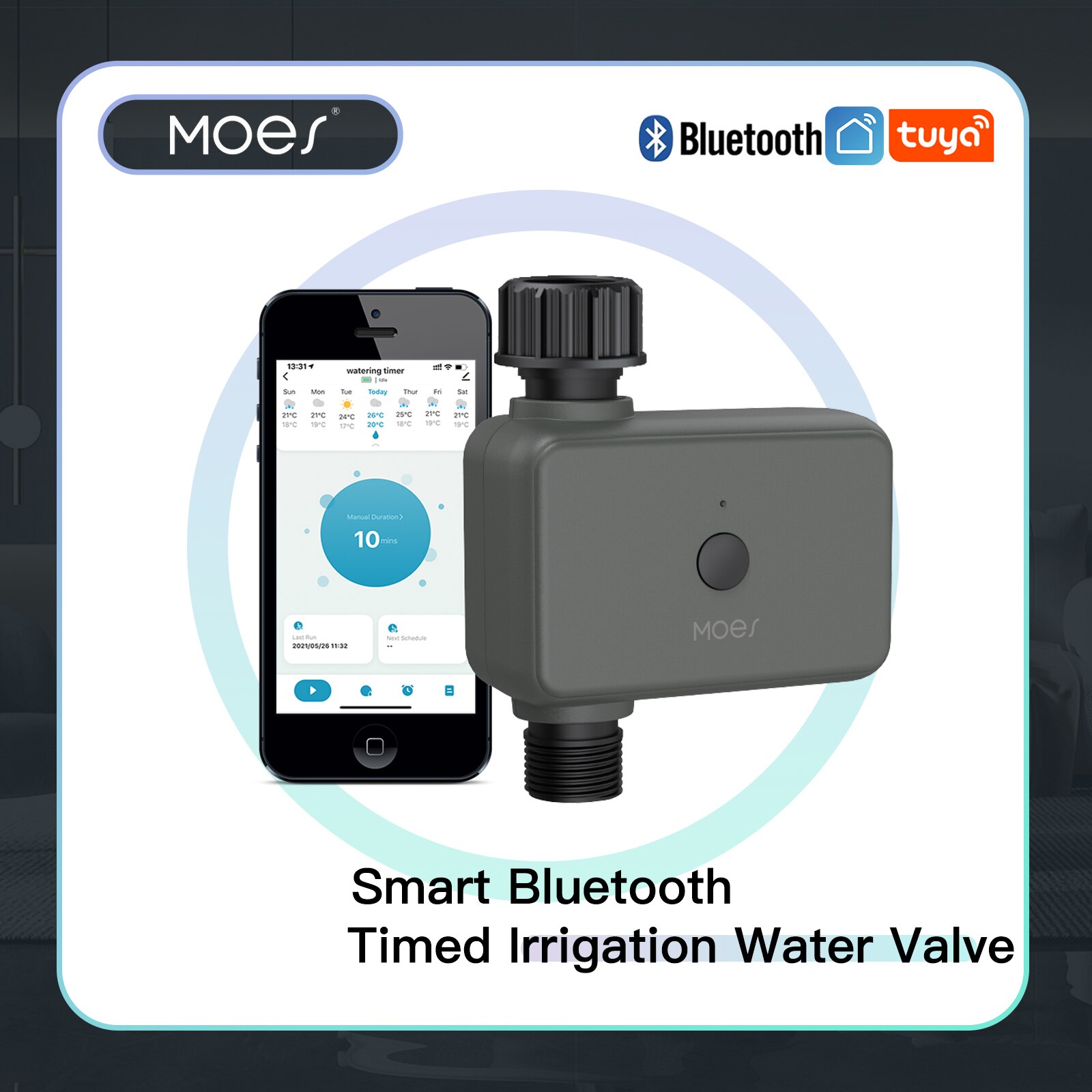 Smart Garden Water - Moes Smart Tuya Bluetooth Water Timer