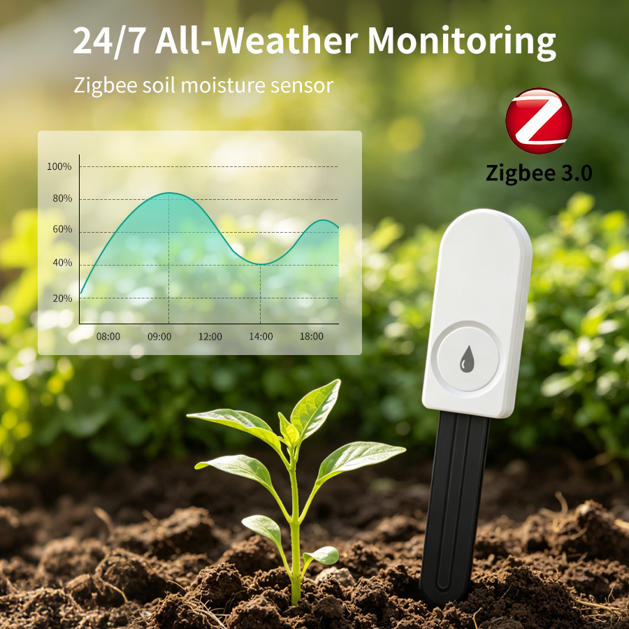 Smart Garden Products - Smart ZigBee Soil Moisture Sensor Temperature