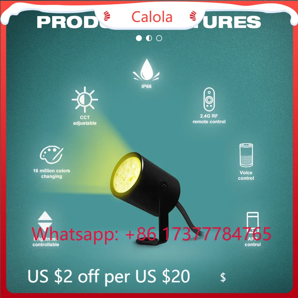 Smart Garden Led Lights - GLEDOPTO Zigbee 3.0 7W Smart Garden
