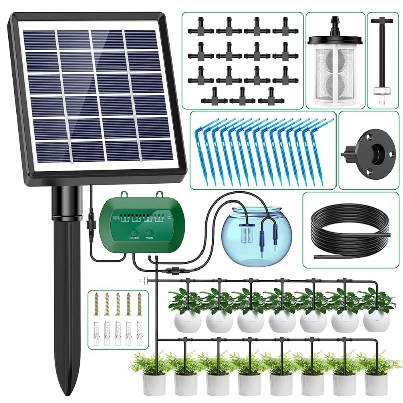 Smart Garden Water - Solar Intelligent Irrigation Kit 6V 2W