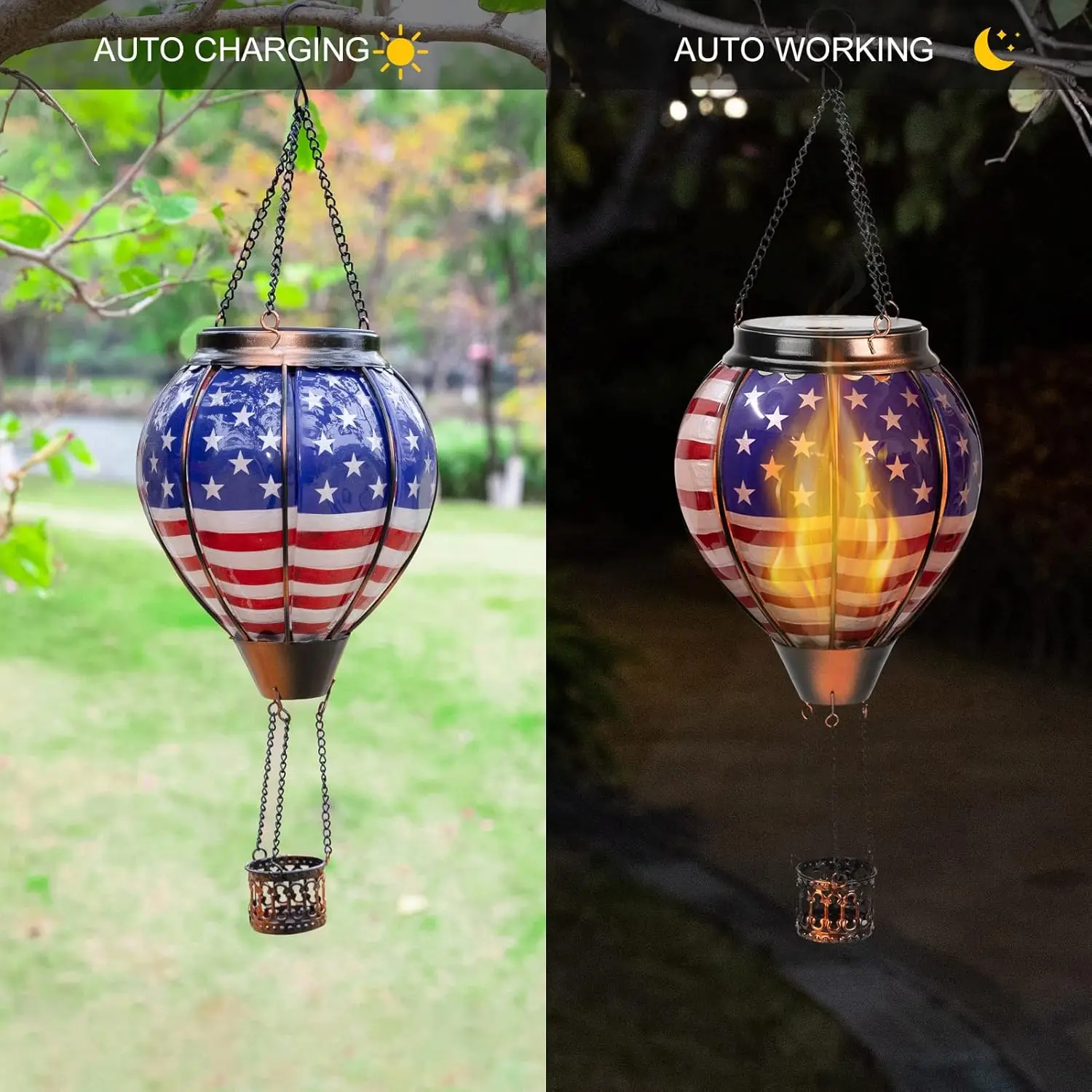 Hot Air Balloon Solar Lantern  - огляд і ціна Smart Garden Balloon