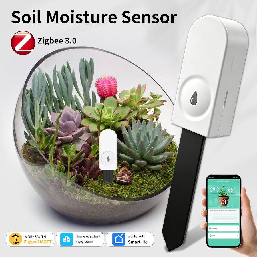 Smart ZigBee Soil Moisture Sen - огляд і ціна Smart Garden Sensors