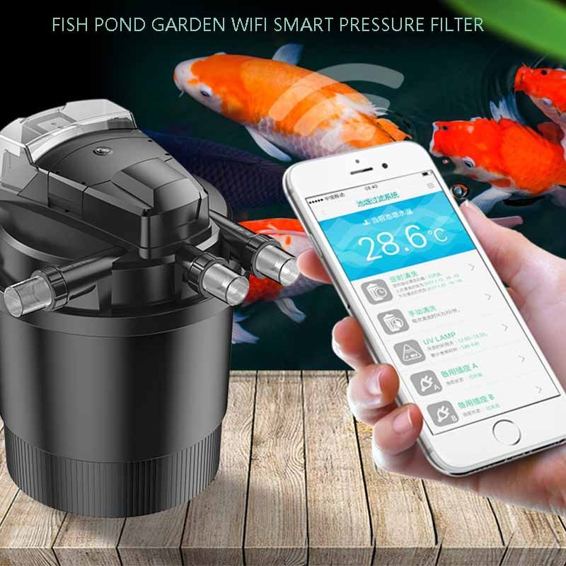 WiFi Smart Automatic Pond Filt - огляд і ціна Smart Garden Water Features