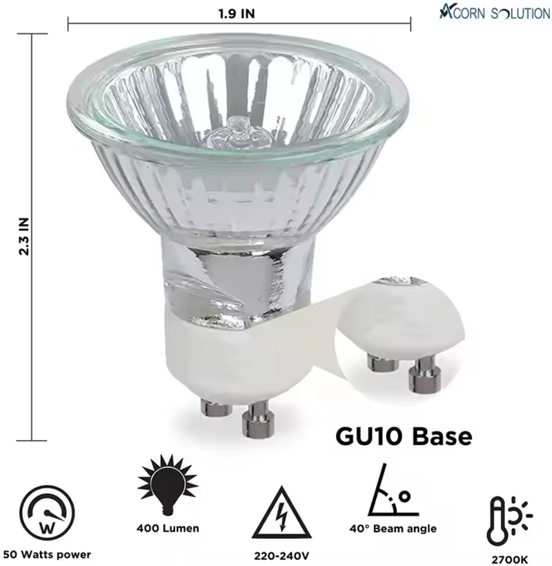Gu10 Base Halogen 50W 220V/110 - огляд і ціна Smart Garden Umbrella