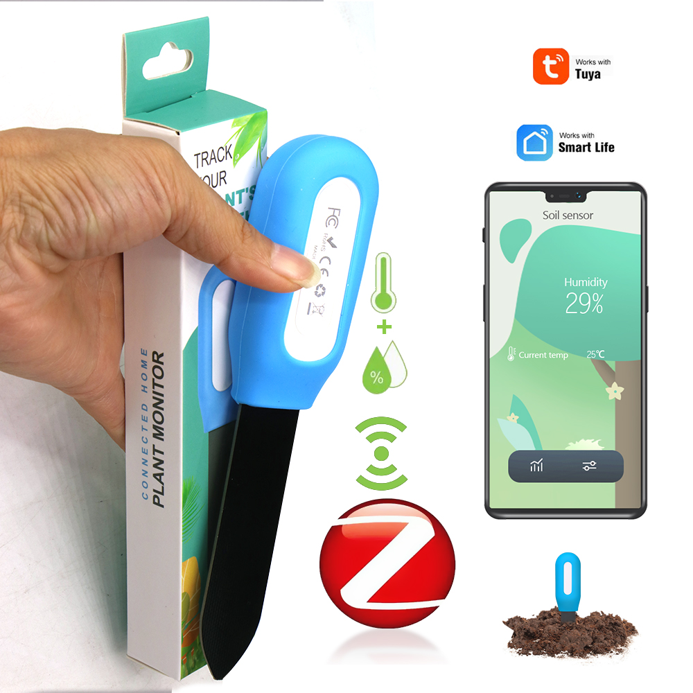 Smart Zigbee Soil Sensor for H - огляд і ціна Smart Garden Sensors