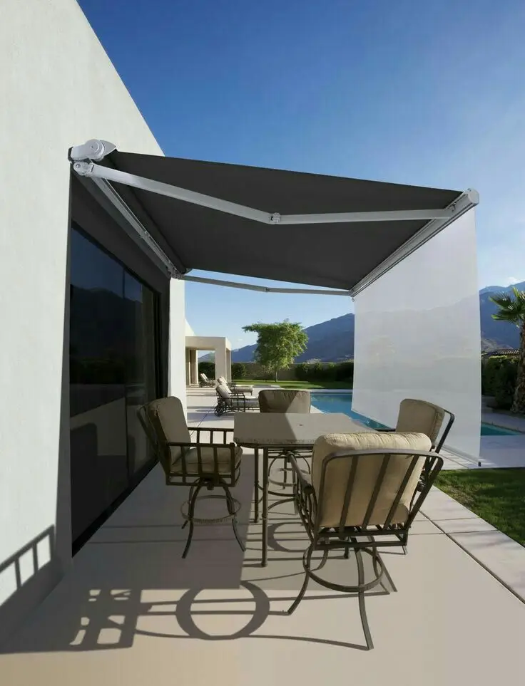 Outdoor Awning Customized Fold - огляд і ціна Smart Garden Umbrella