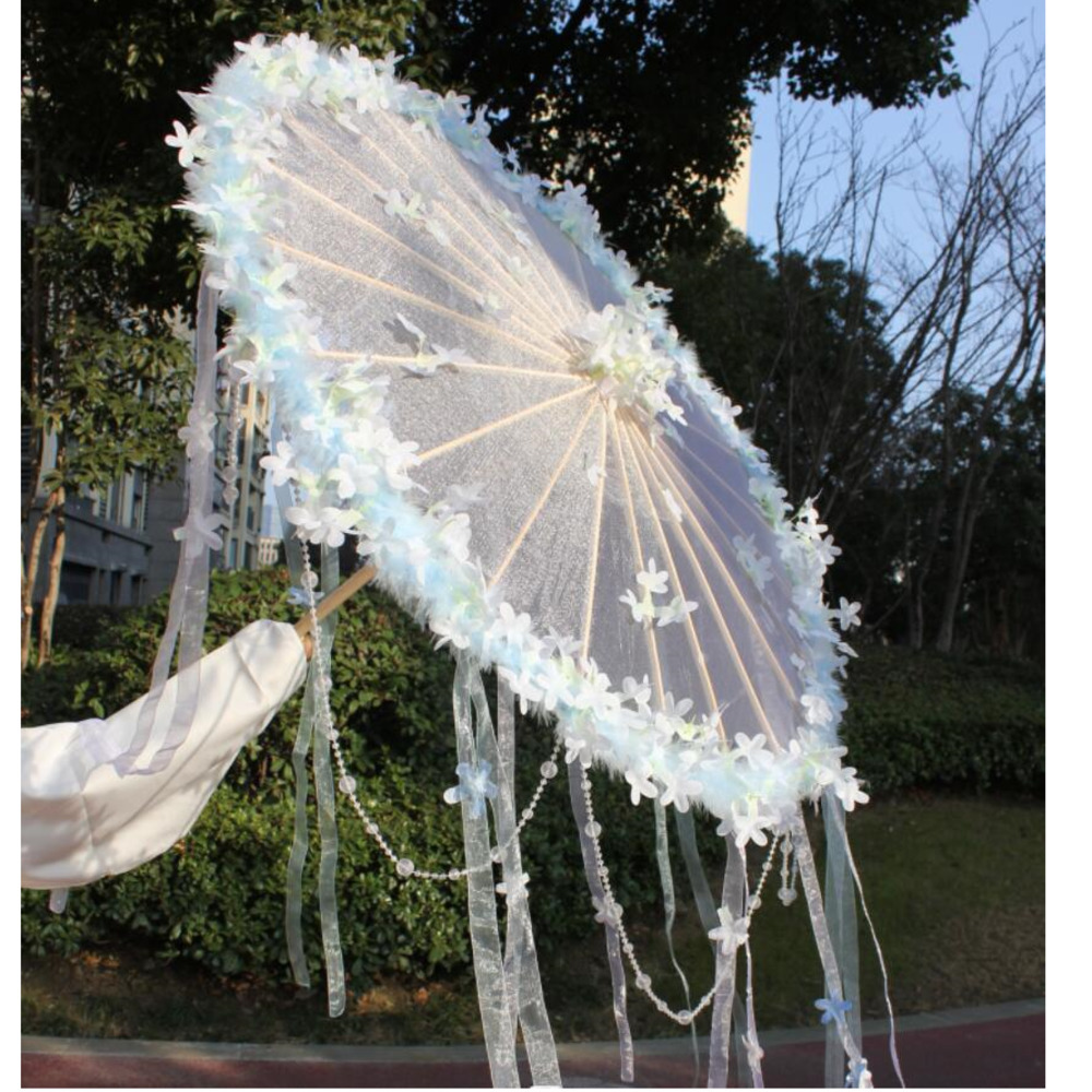Hanfu Flower Waterproof Beach  - огляд і ціна Smart Garden Umbrella