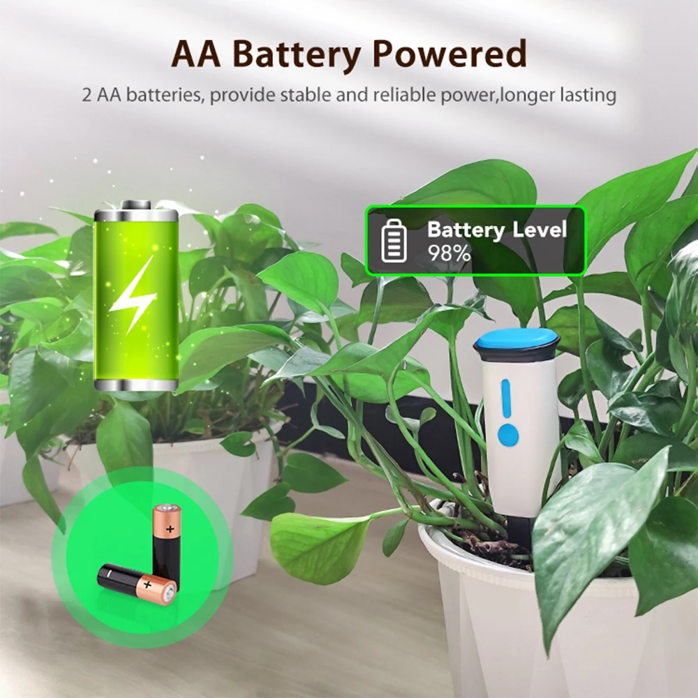 Haozee Tuya Smart WiFi Soil Mo - огляд і ціна Smart Garden Sensors