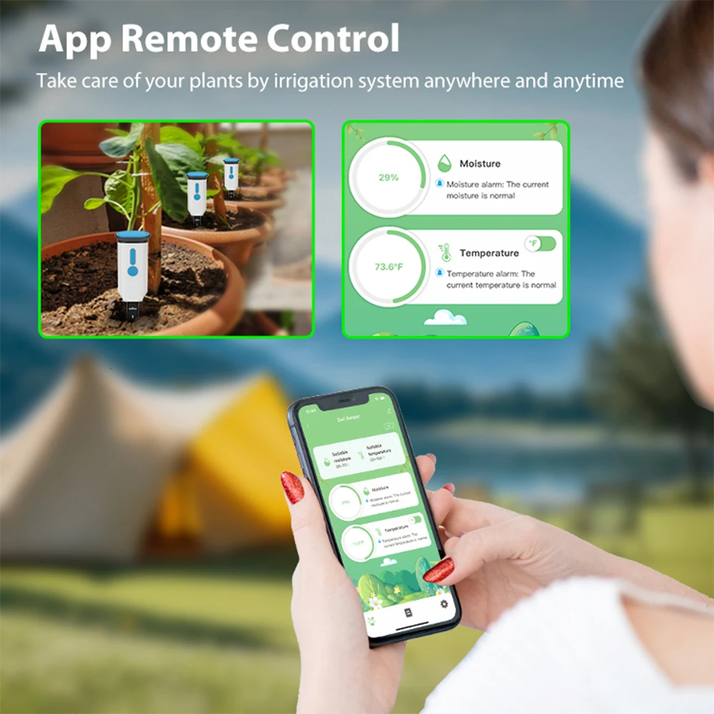 Haozee Tuya Smart WiFi Soil Mo - огляд і ціна Smart Garden Sensors