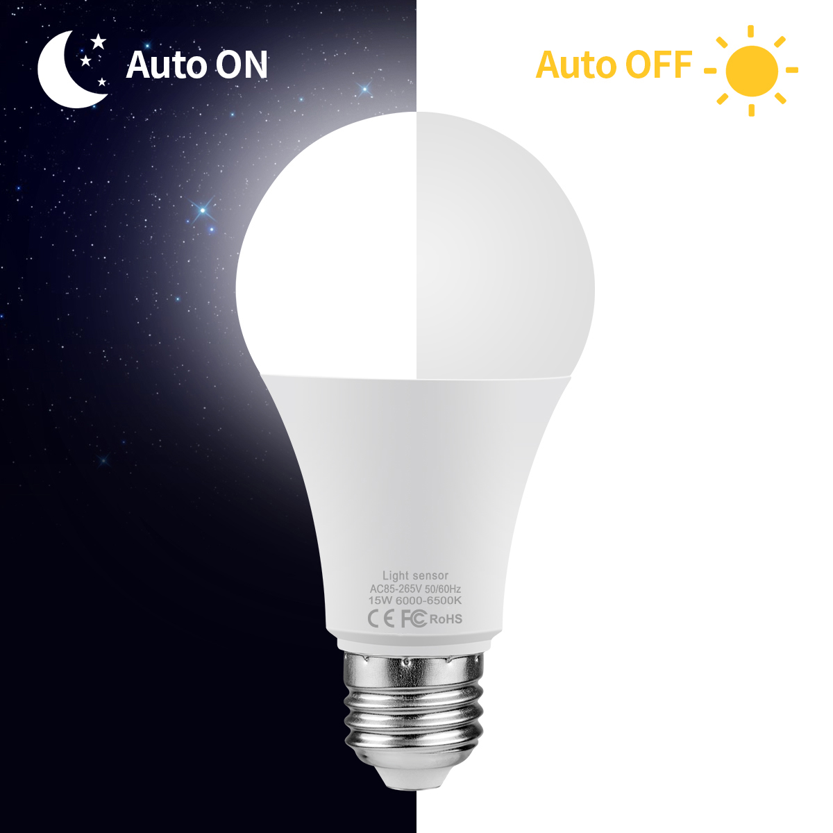 15W E27 LED Dusk to Dawn Night - огляд і ціна Smart Garden Led Lights
