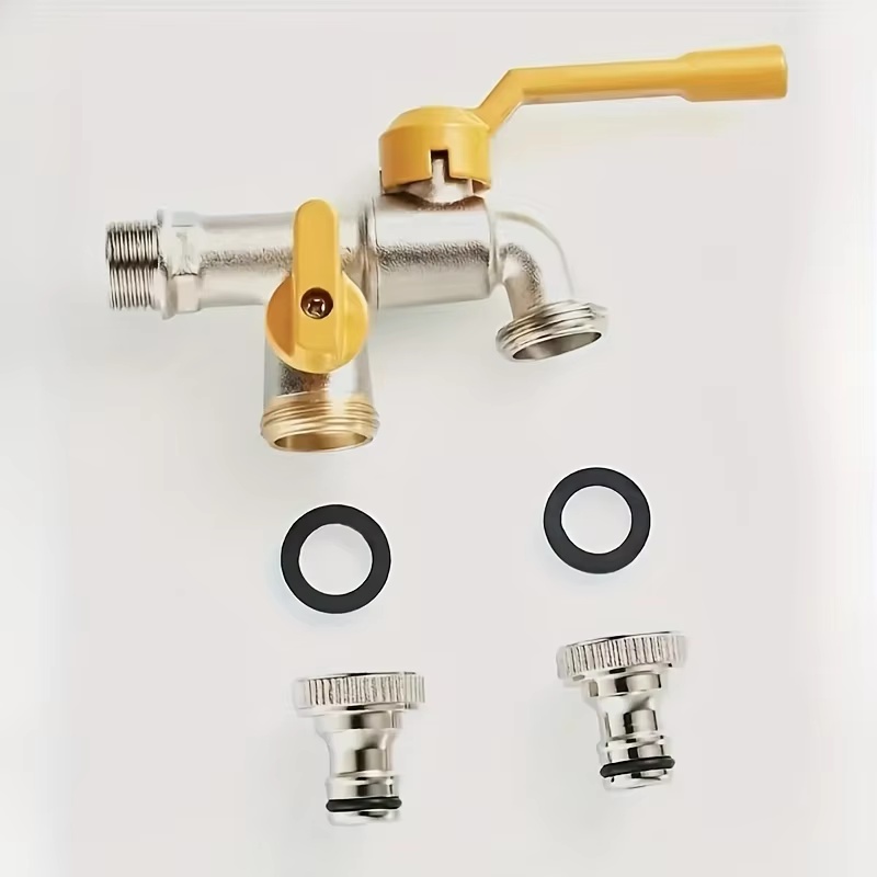 Double outlet garden hose fauc - огляд і ціна Smart Garden Water