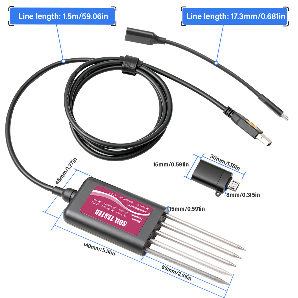 8in1 Smart Soil Tester NPK PH  - огляд і ціна Smart Garden Products