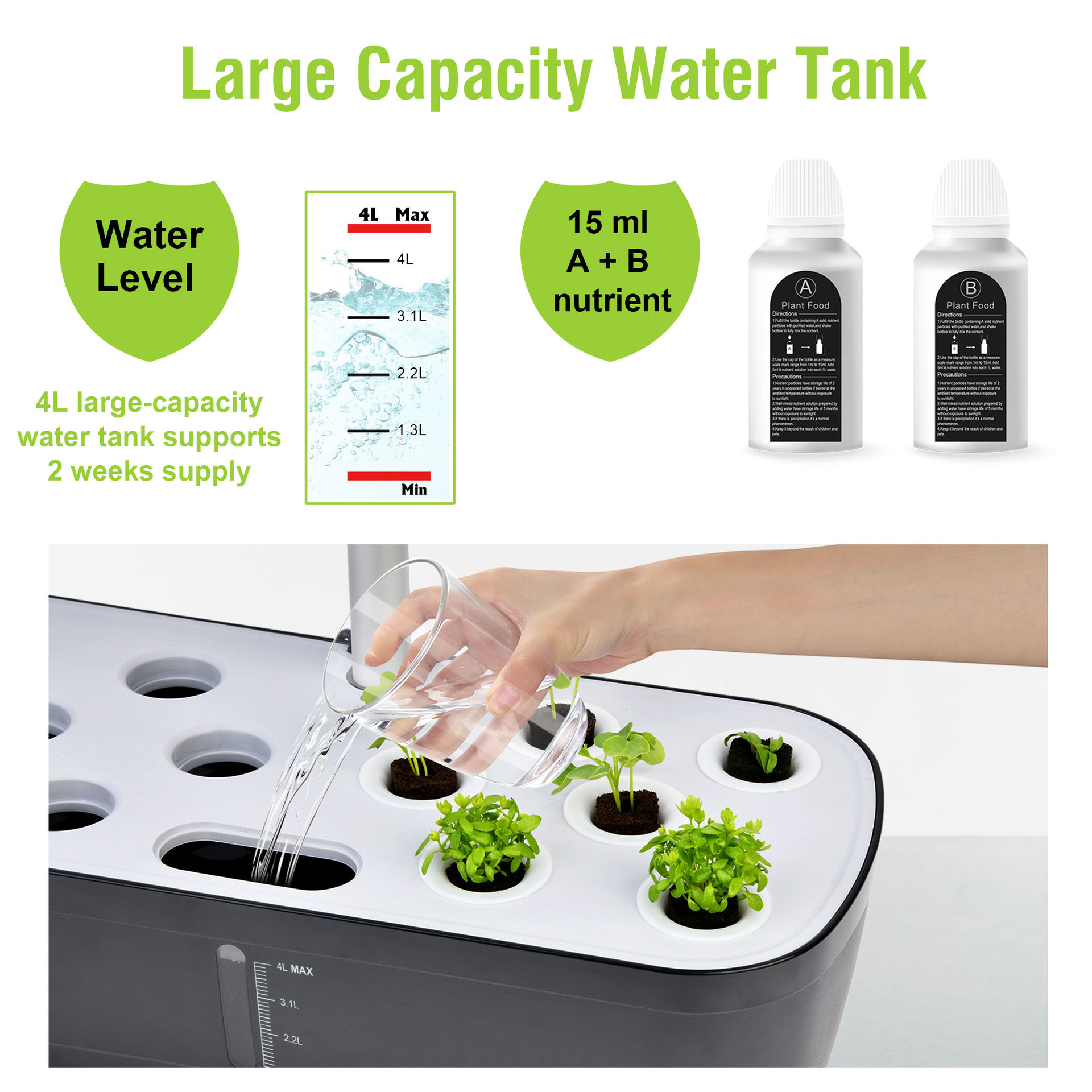Smart Hydroponic Garden 20W LE - огляд і ціна Smart Garden Offices