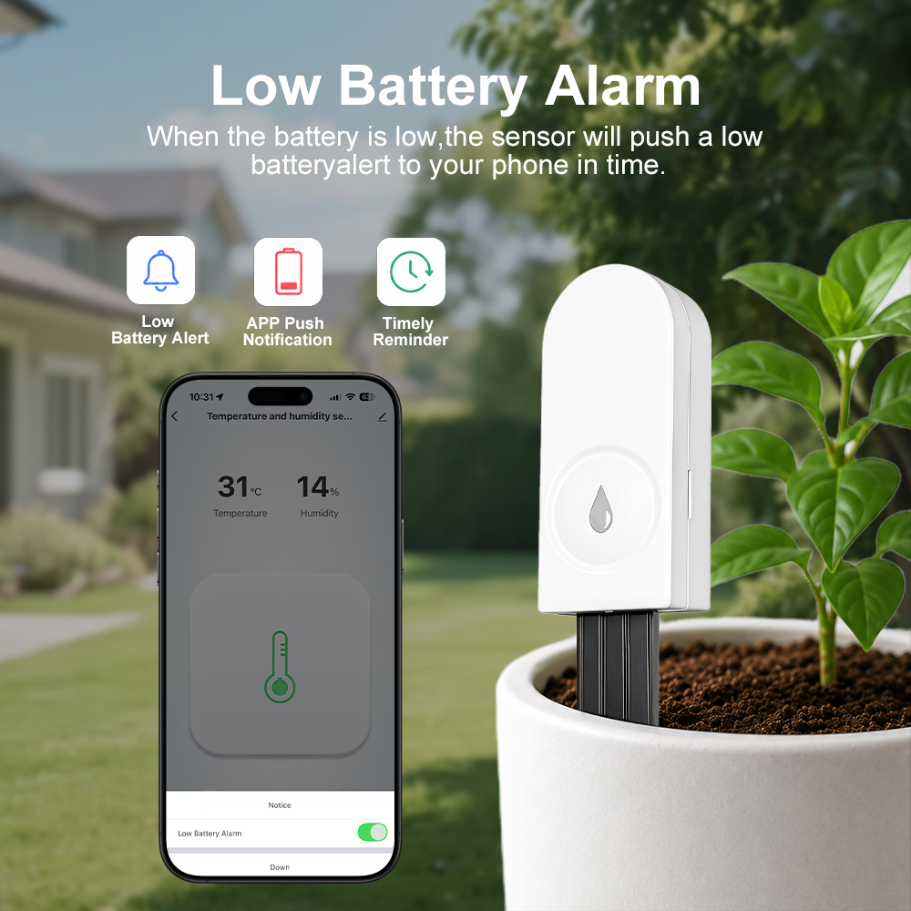 Zigbee 3.0 Soil Moisture Senso - огляд і ціна Smart Garden Products