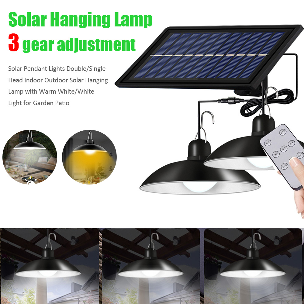 Solar Pendant Light with Doubl - огляд і ціна Smart Garden Led Lights