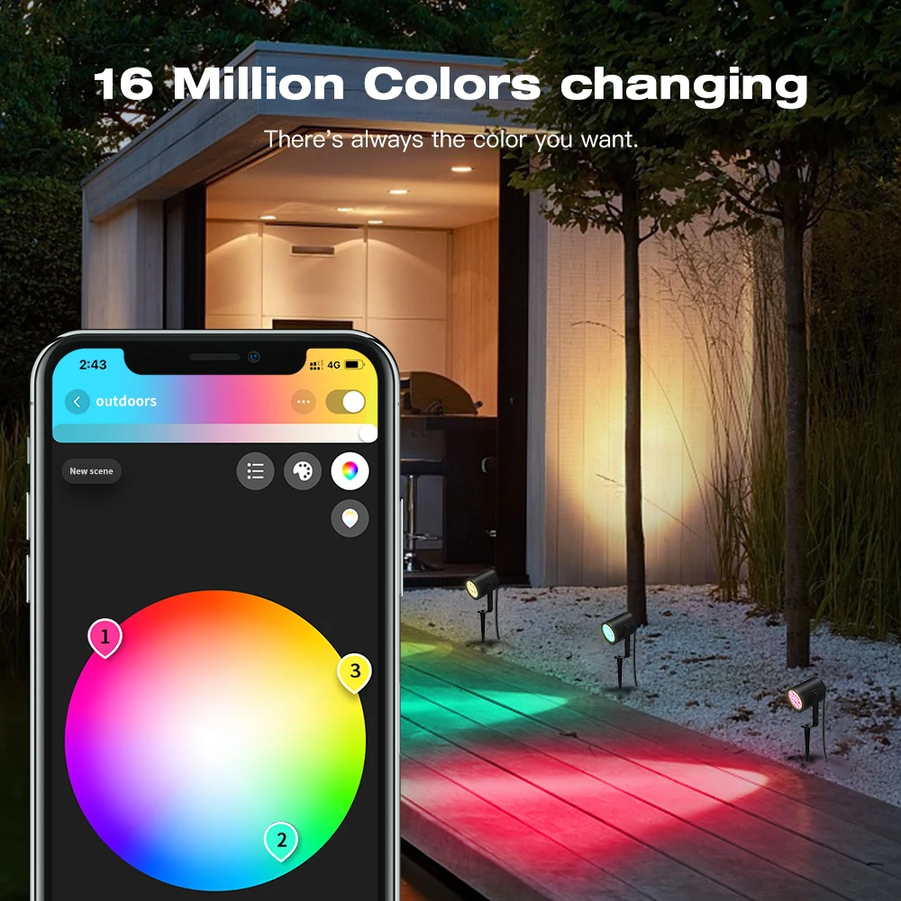 GLEDOPTO Zigbee 3.0 7W Smart G - огляд і ціна Smart Garden Led Lights