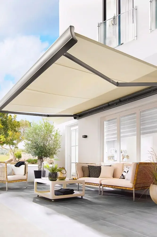 Outdoor Awning Customized Fold - огляд і ціна Smart Garden Umbrella