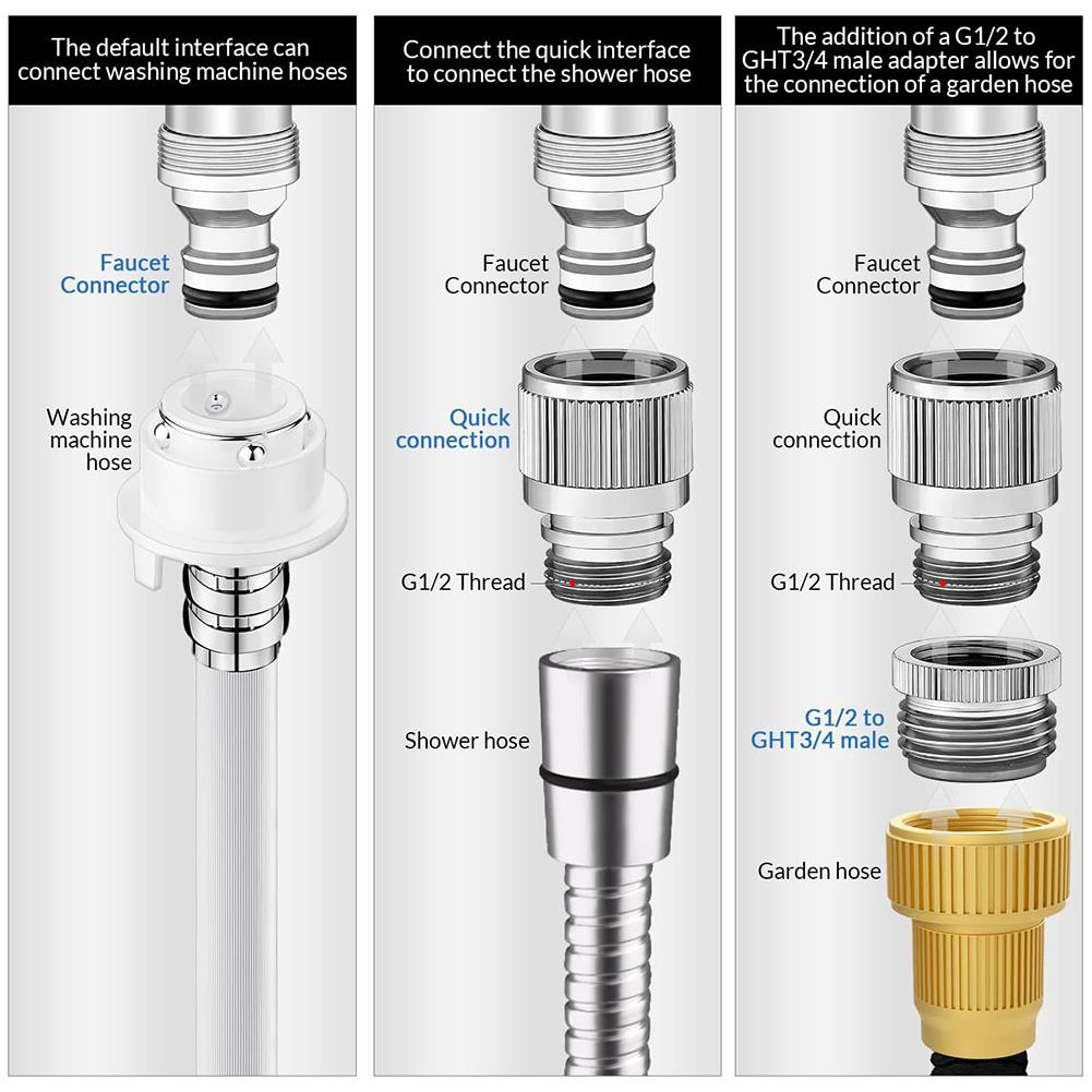 Faucet Adapter Set for Garden  - огляд і ціна Smart Garden Water