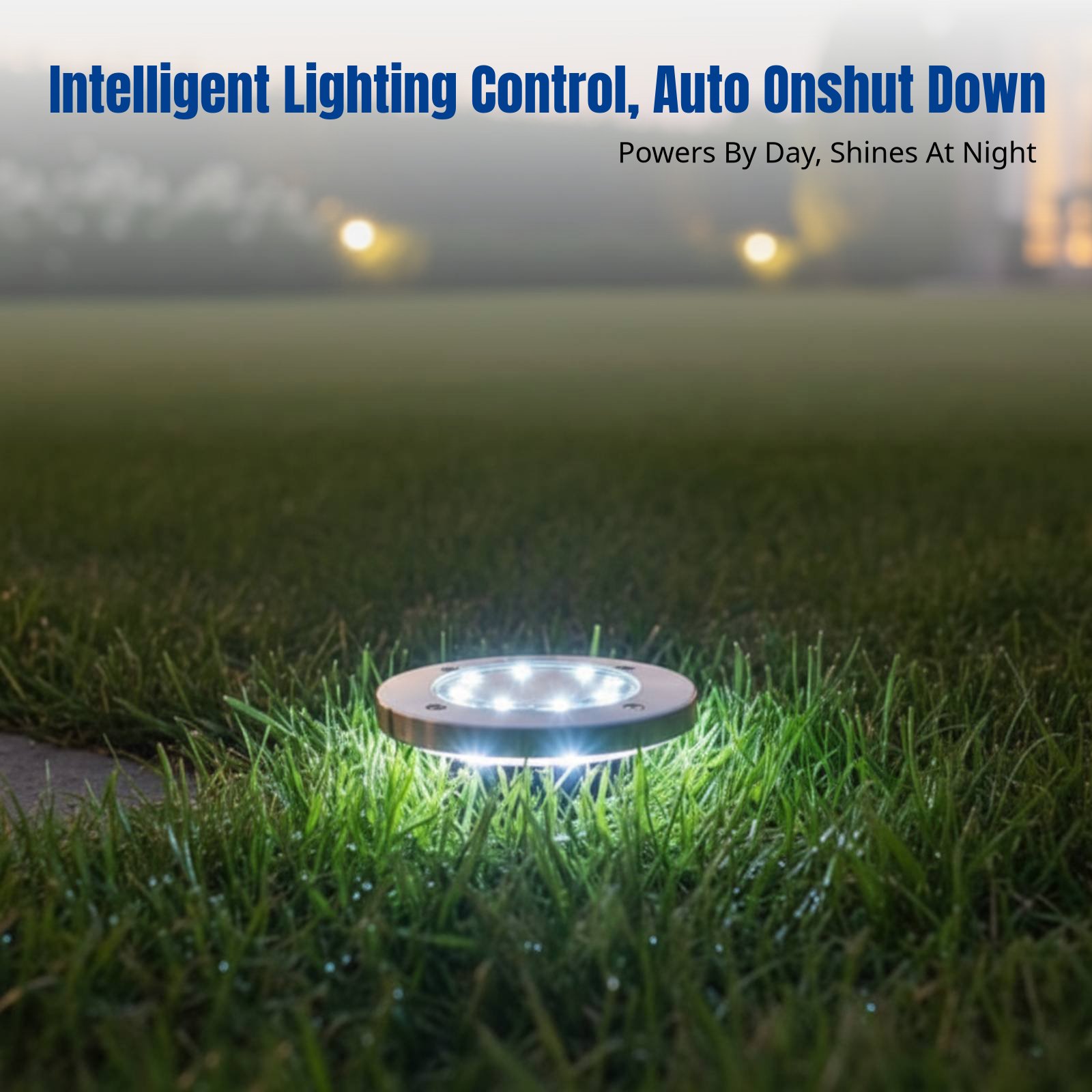 Solar Ground Light, LED Lawn L - огляд і ціна Smart Garden Led Lights