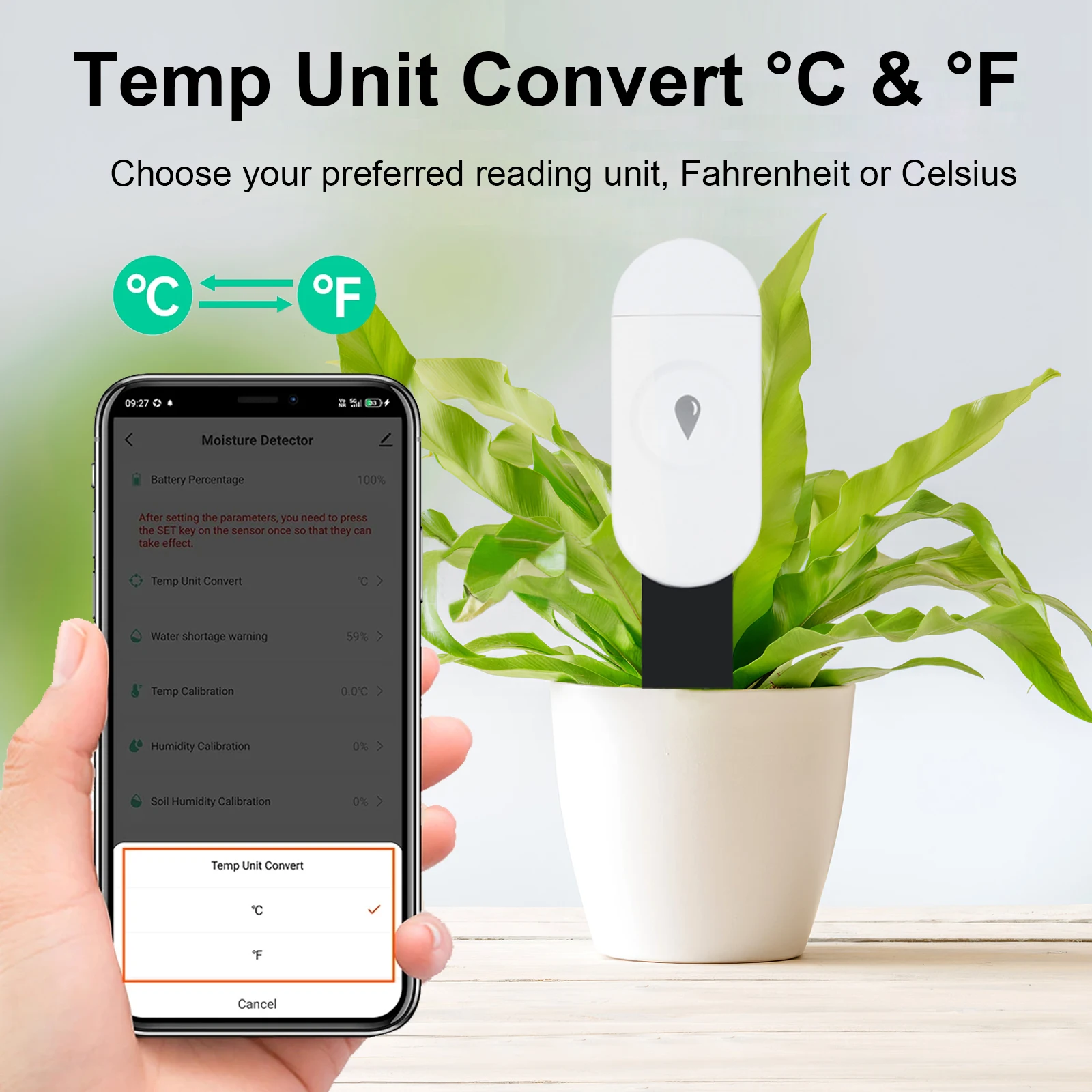 Tuya Zigbee Temperature Humidi - огляд і ціна Smart Garden Sensors