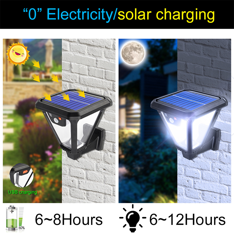 Solar Wall Light Waterproof Ou - огляд і ціна Smart Garden Led Lights