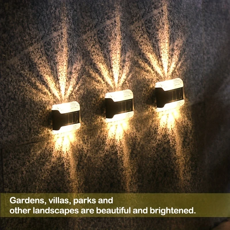 4pc Solar Wall Light: Outdoor  - огляд і ціна Smart Garden Led Lights