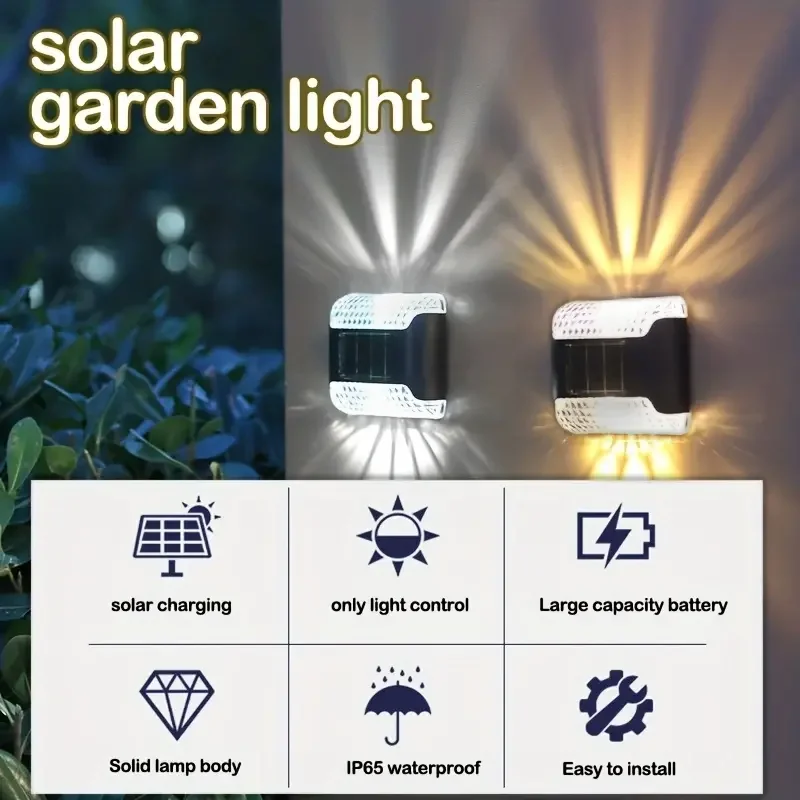 4pc Solar Wall Light: Outdoor  - огляд і ціна Smart Garden Led Lights
