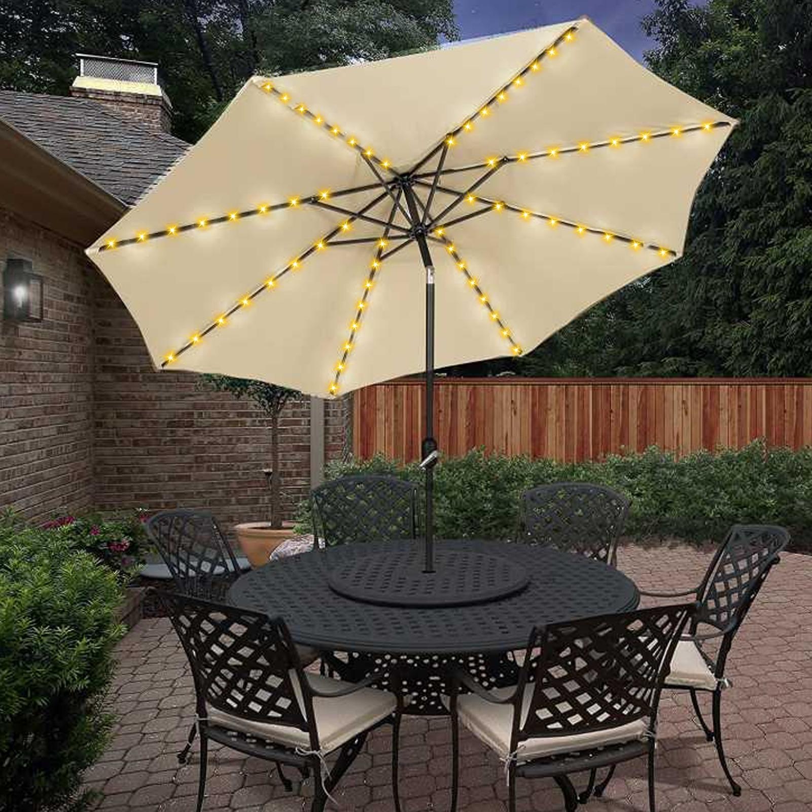 104 LED Umbrella String Light  - огляд і ціна Smart Garden Umbrella
