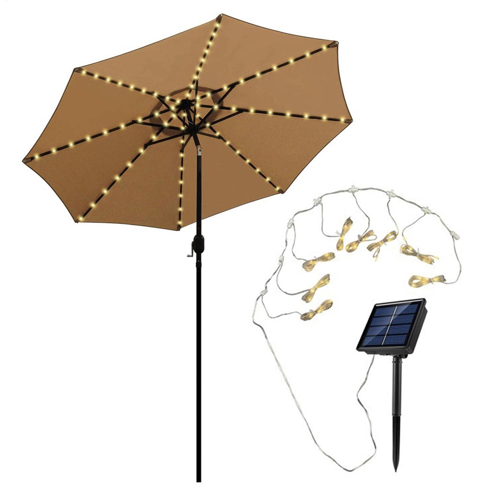 104 LED Umbrella String Light  - огляд і ціна Smart Garden Umbrella