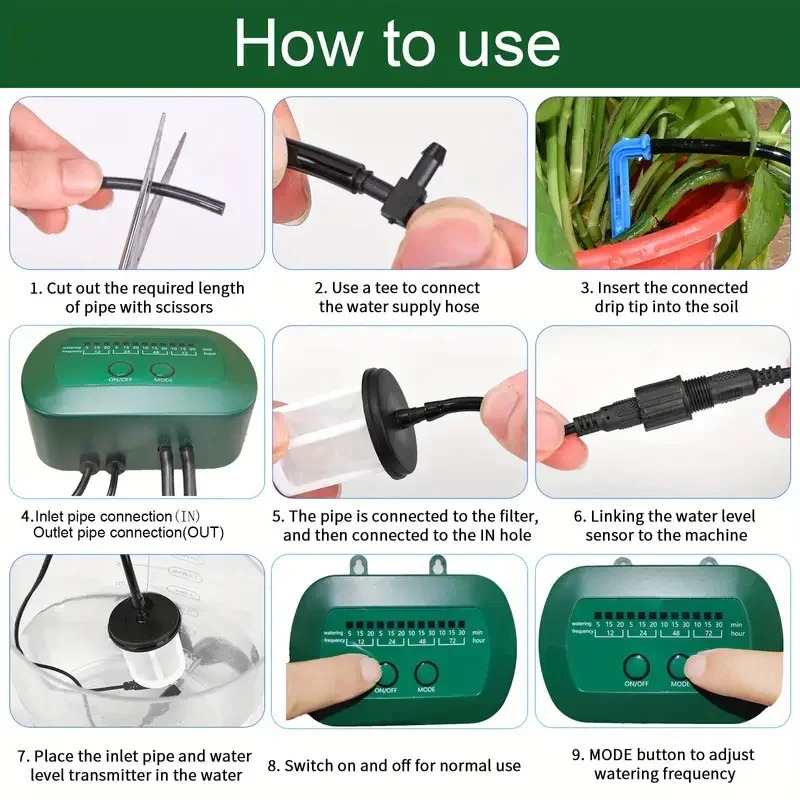 Solar Intelligent Irrigation K - огляд і ціна Smart Garden Water
