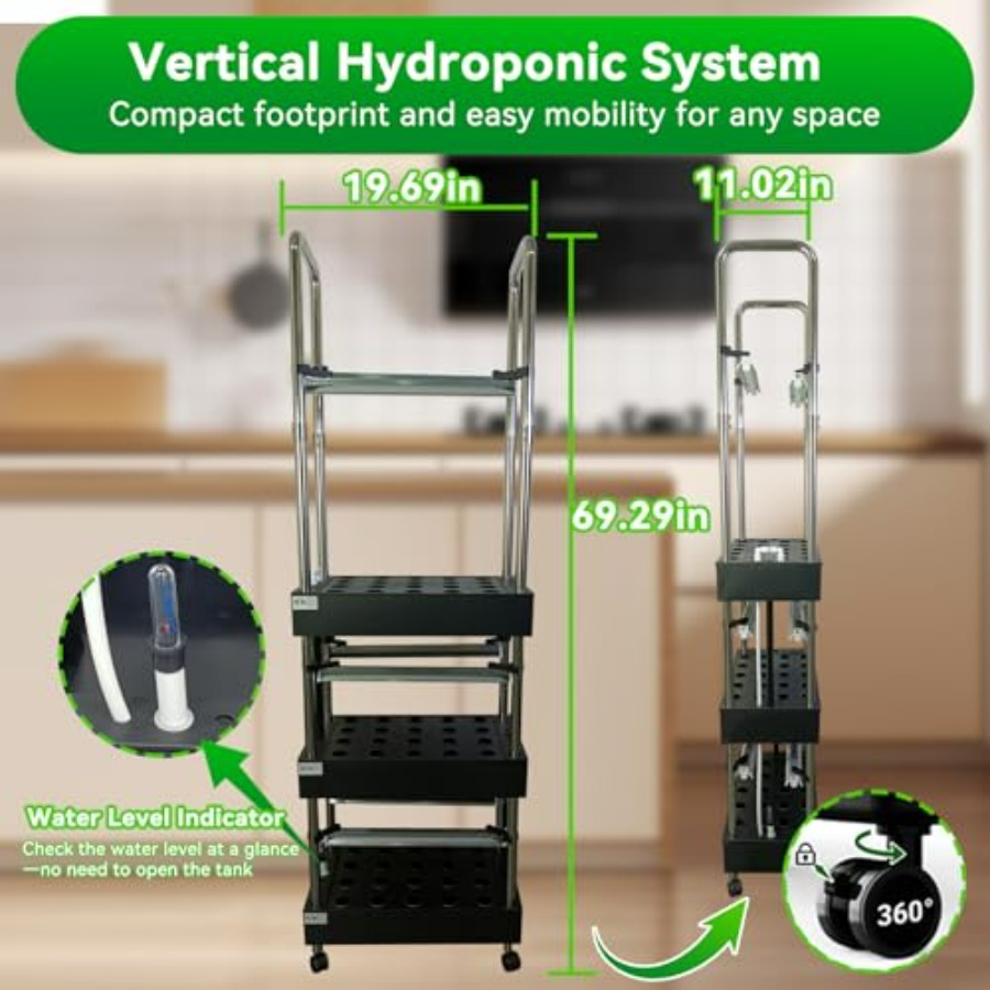 Indoor hydroponics growing sys - огляд і ціна Smart Garden Water