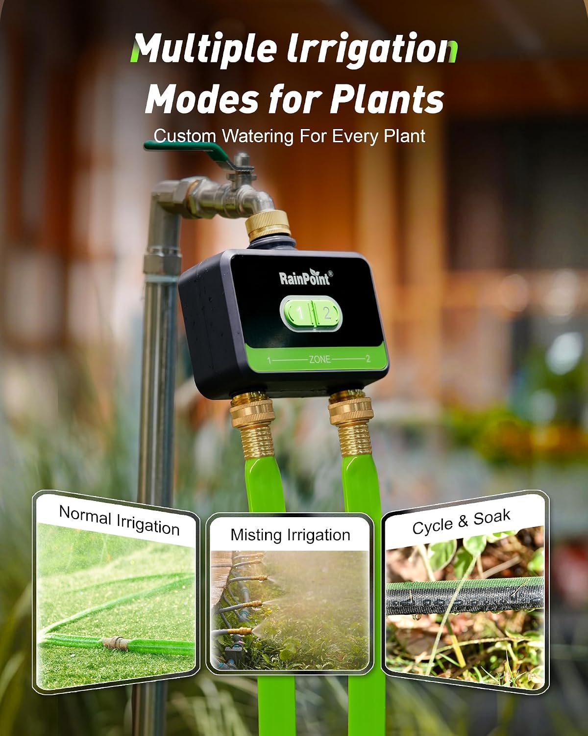 2-Zone Smart WiFi Water Timer  - огляд і ціна Smart Garden Water