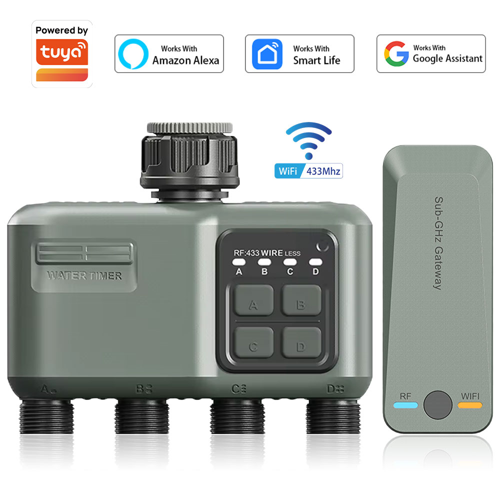 4 Outlet Programmable Water Ti - огляд і ціна Smart Garden Sensors