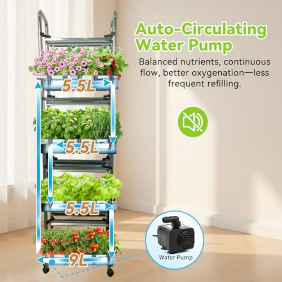 Indoor hydroponics growing sys - огляд і ціна Smart Garden Water
