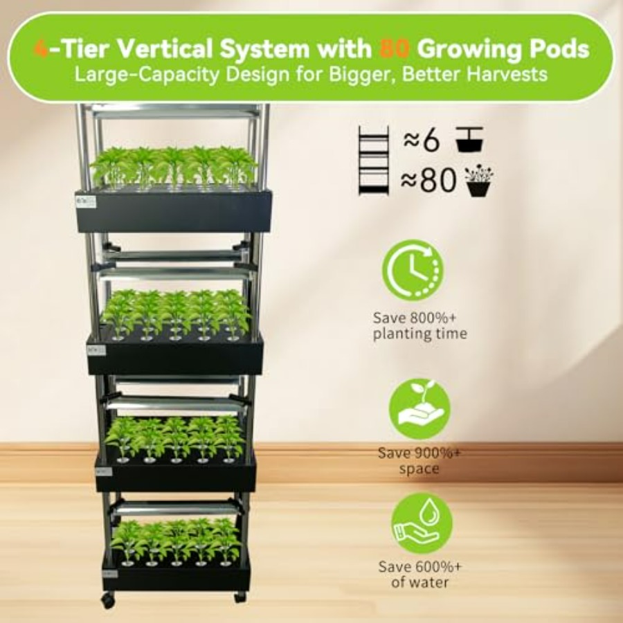 Indoor hydroponics growing sys - огляд і ціна Smart Garden Water