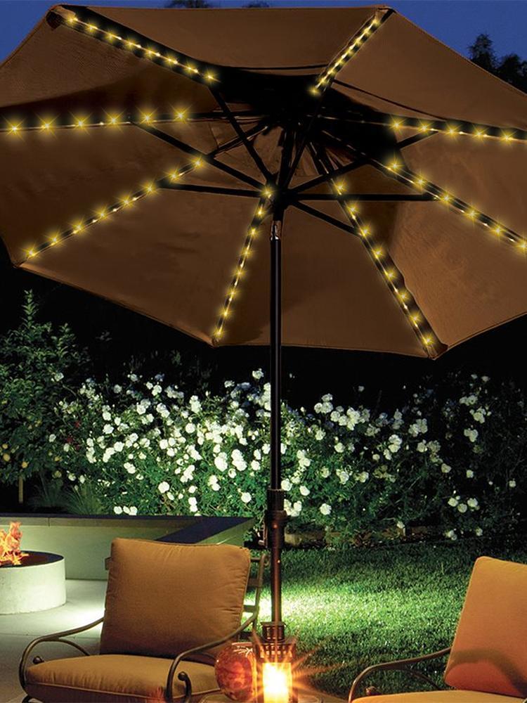 104 LED Umbrella String Light  - огляд і ціна Smart Garden Umbrella
