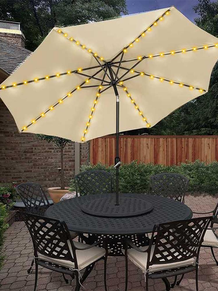 104 LED Umbrella String Light  - огляд і ціна Smart Garden Umbrella
