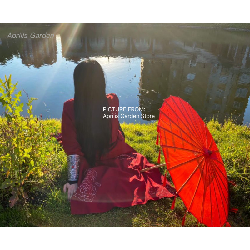 Silk Cloth cosplay Umbrella Wo - огляд і ціна Smart Garden Umbrella