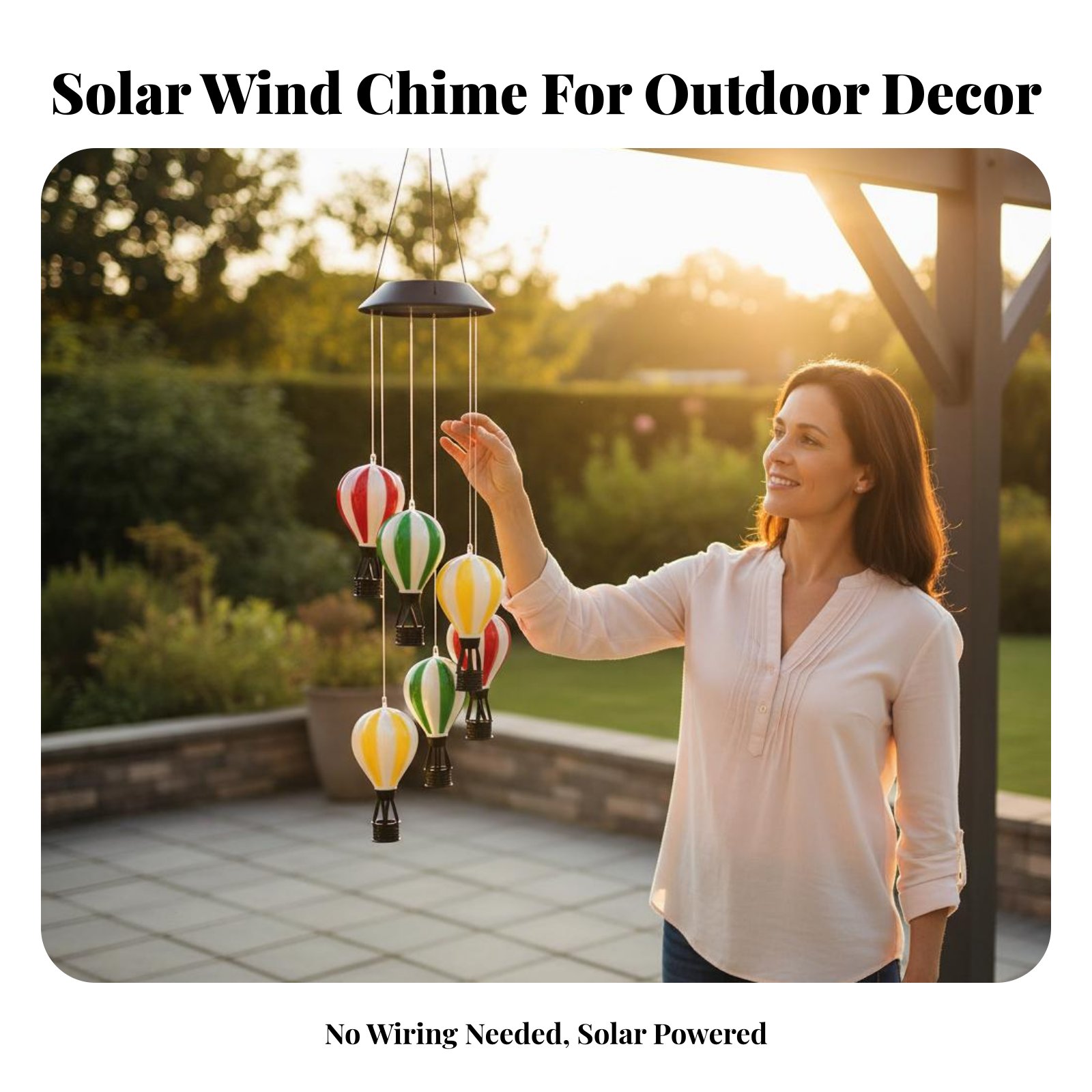 Solar Hot Air Balloon Wind Chi - огляд і ціна Smart Garden Balloon
