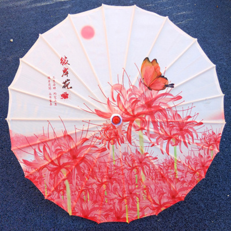 Red Oiled Paper Decorative Umb - огляд і ціна Smart Garden Umbrella